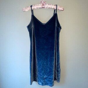 Blue Velvet Hollister Slip Dress